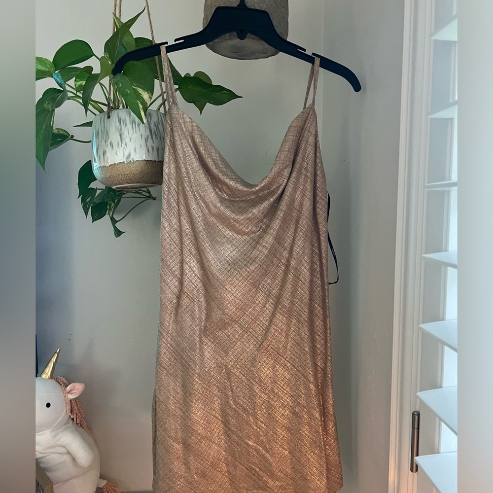 Forever 21 Gold Dress!